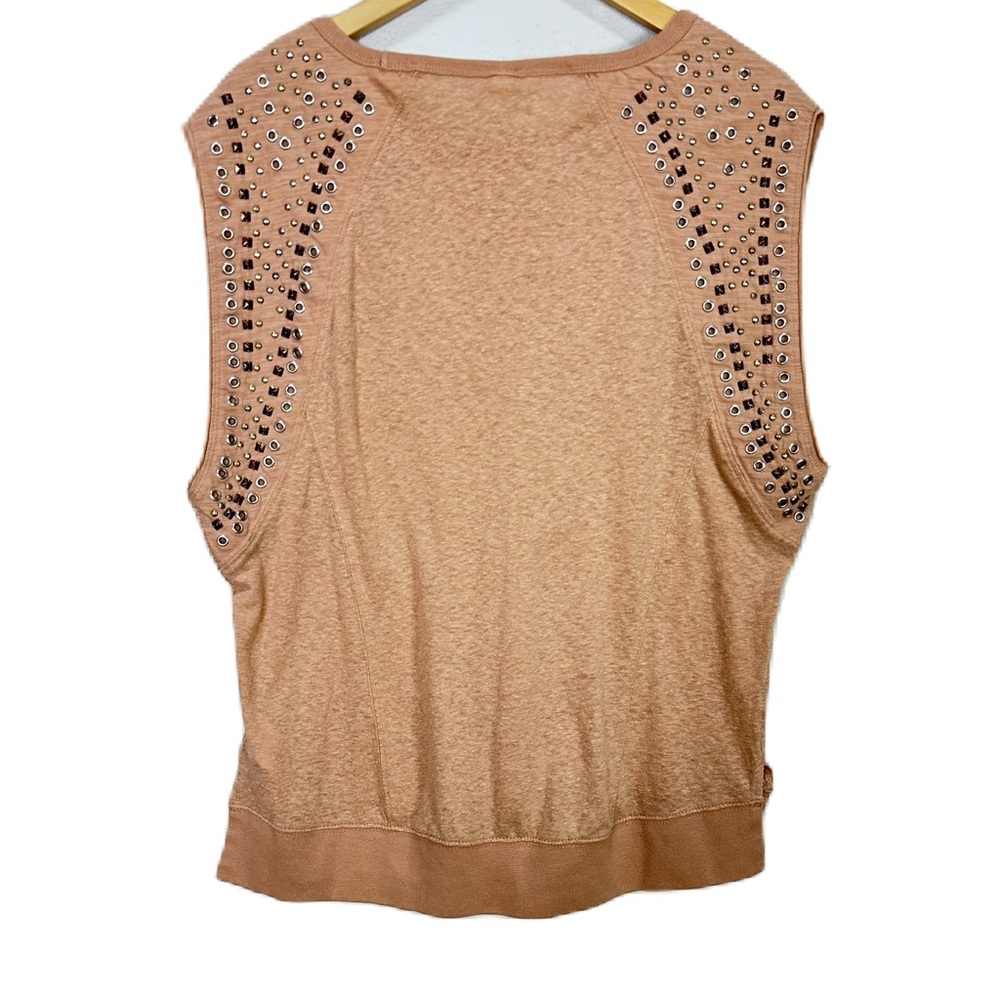 Free People We‎ The Free Shooting Star Tee Studded Top Women’s Sz Small NWOT - Picture 3 of 6